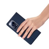 Xiaomi 13 Lite Slim Bookcase hoesje - Donkerblauw