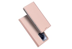 Dux Ducis - Xiaomi 13 Lite - Slim bookcase hoesje - Rose Goud