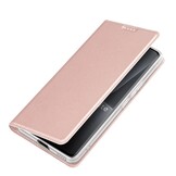 Xiaomi 13 Lite Slim Bookcase hoesje - Rose Goud