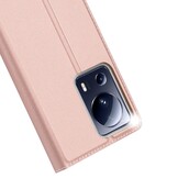 Xiaomi 13 Lite Slim Bookcase hoesje - Rose Goud