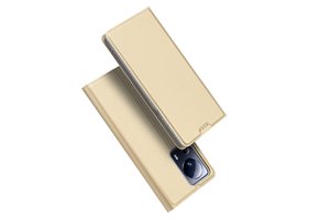 Dux Ducis - Xiaomi 13 Lite - Slim bookcase hoesje - Goud