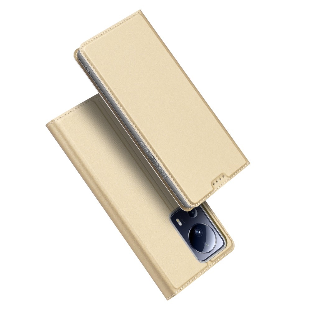 Xiaomi 13 Lite Slim Bookcase hoesje - Goud