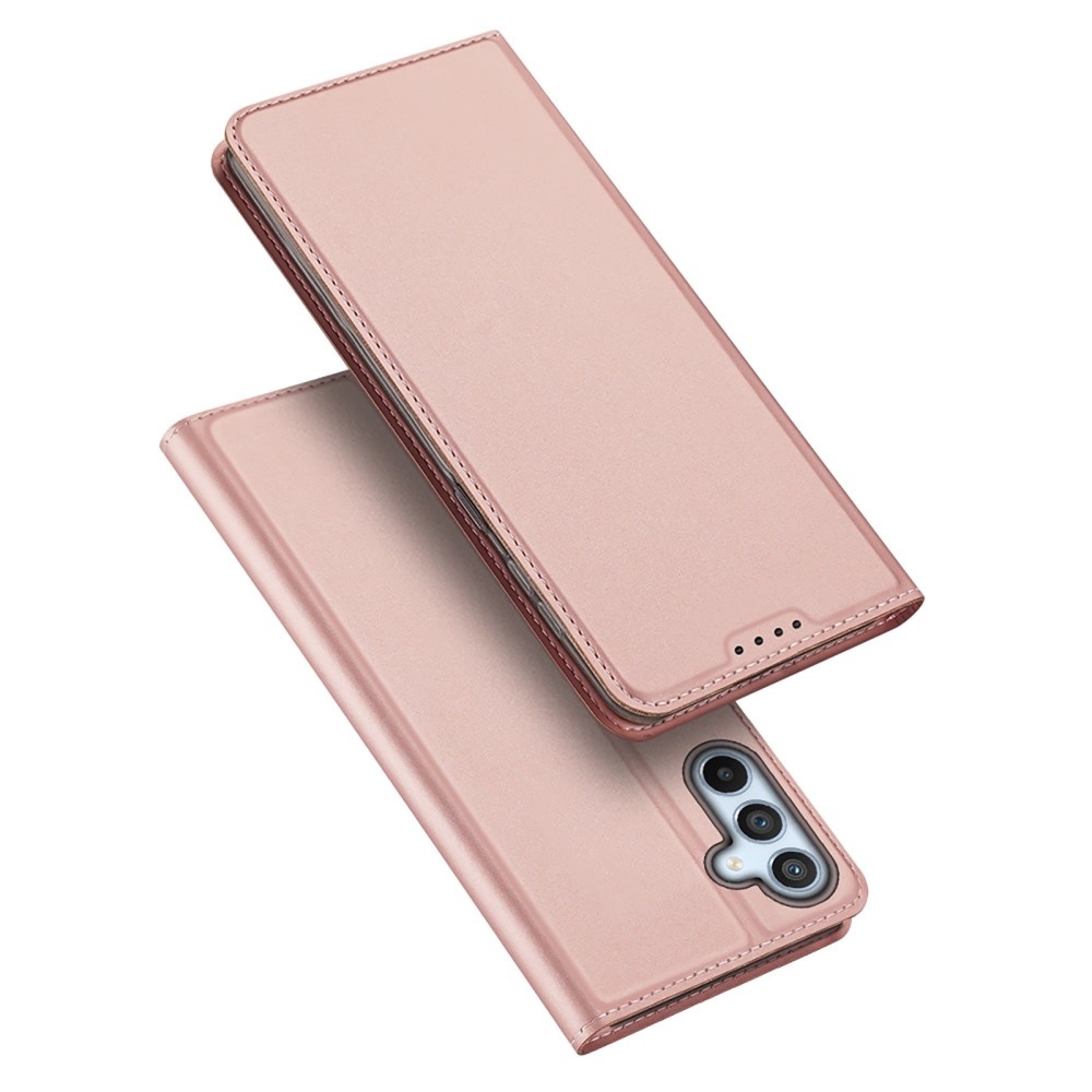 Samsung Galaxy A54 Slim Bookcase hoesje - Rose Goud