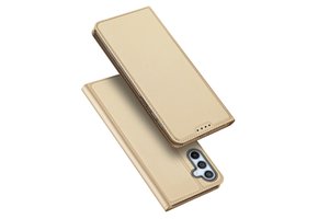 Dux Ducis - Samsung Galaxy A54 - Slim bookcase hoesje - Goud