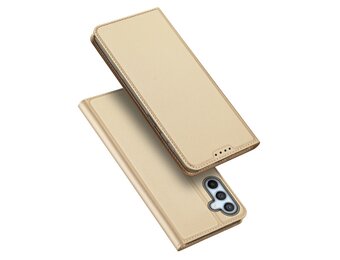 Dux Ducis - Samsung Galaxy A54 - Slim bookcase hoesje - Goud