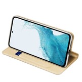 Samsung Galaxy A54 Slim Bookcase hoesje - Goud