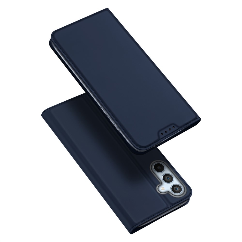 Samsung Galaxy A54 Slim Bookcase hoesje - Donkerblauw