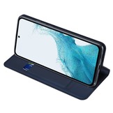 Samsung Galaxy A54 Slim Bookcase hoesje - Donkerblauw