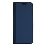 Samsung Galaxy A54 Slim Bookcase hoesje - Donkerblauw