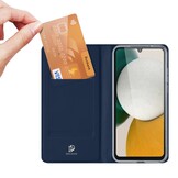 Samsung Galaxy A34 Slim Bookcase hoesje - Donkerblauw