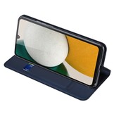Samsung Galaxy A34 Slim Bookcase hoesje - Donkerblauw