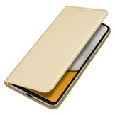 Samsung Galaxy A34 Slim Bookcase hoesje - Goud