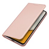 Samsung Galaxy A34 Slim Bookcase hoesje - Rose Goud