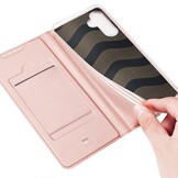 Samsung Galaxy A34 Slim Bookcase hoesje - Rose Goud