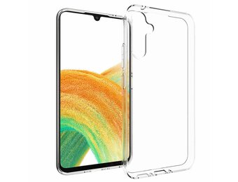 Lunso - Samsung Galaxy A34 - TPU Backcover hoes  - Transparant