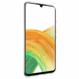 Samsung Galaxy A34 TPU Backcover hoes - Transparant