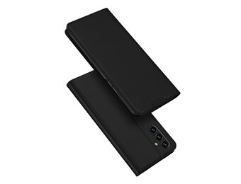 Dux Ducis - Samsung Galaxy A14 4G - Slim bookcase hoesje - Zwart