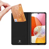 Samsung Galaxy A14 4G Slim Bookcase hoesje - Zwart