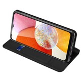 Samsung Galaxy A14 4G Slim Bookcase hoesje - Zwart