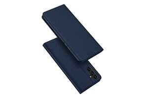 Dux Ducis - Samsung Galaxy A14 4G - Slim bookcase hoesje - Donkerblauw
