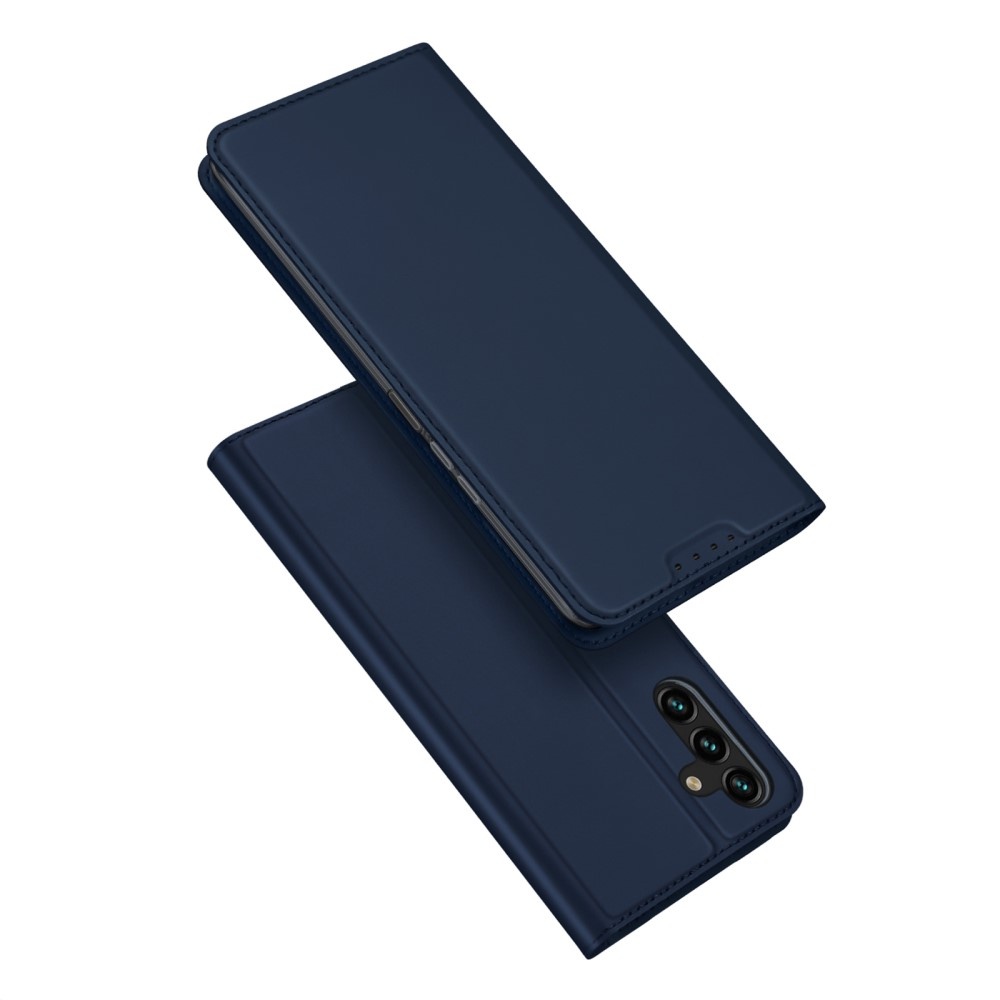 Dux Ducis - Samsung Galaxy A14 4G - Slim bookcase hoesje - Donkerblauw