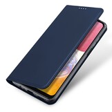 Samsung Galaxy A14 4G Slim Bookcase hoesje - Donkerblauw