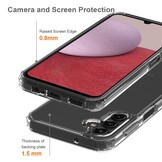 Samsung Galaxy A14 4G TPU Backcover hoes - Transparant
