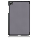 Lenovo Tab M8 Gen 4 (8 inch) Tri-Fold Bookcase hoes - Grijs