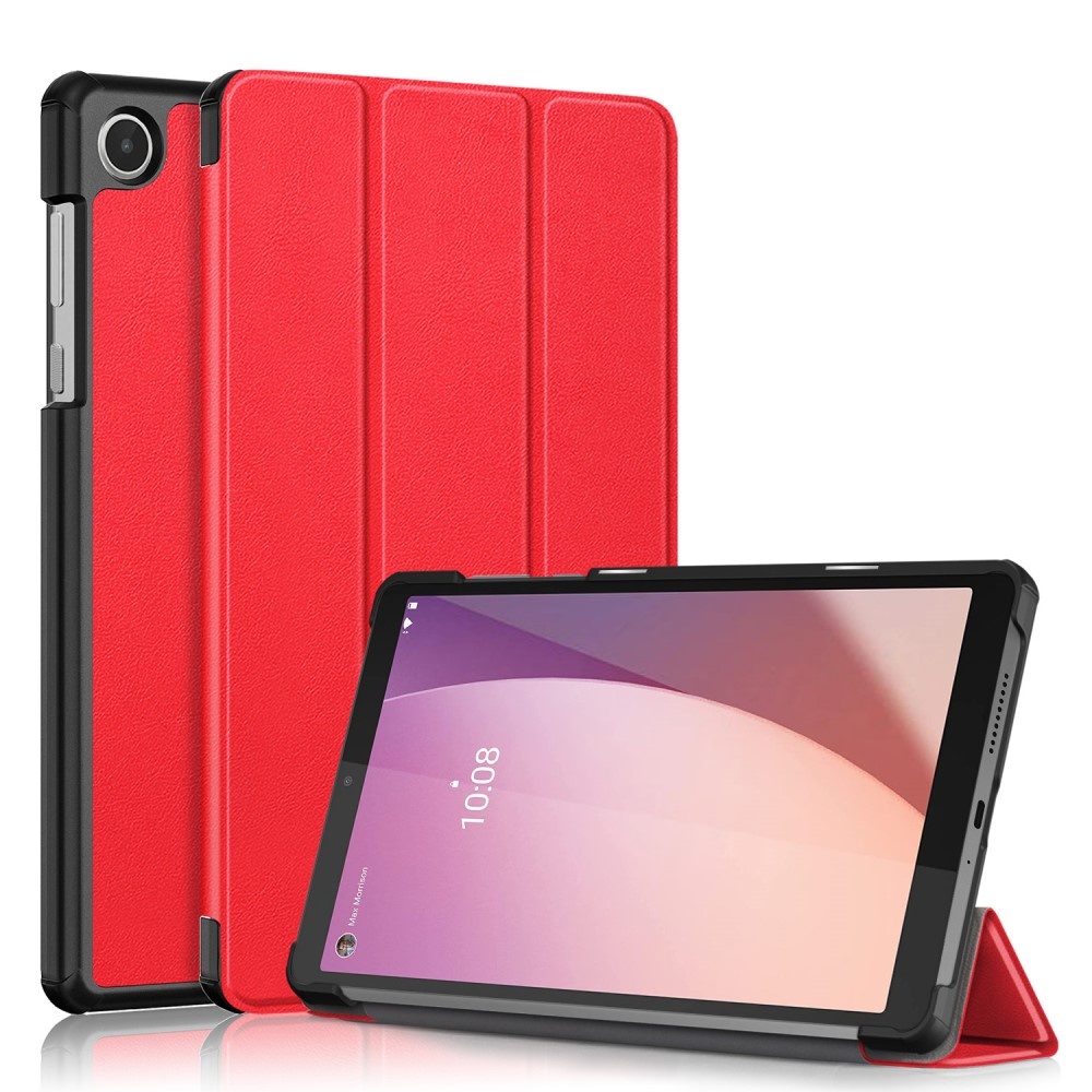 Lenovo Tab M8 Gen 4 (8 inch) Tri-Fold Bookcase hoes - Rood