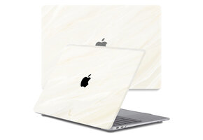 Lunso MacBook Pro 13 inch M1/M2 (2020-2022) cover hoes - case - Creamy Vibes