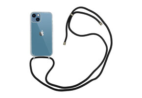 Høyde - iPhone 13 - Telefoonhoes met koord - Transparant