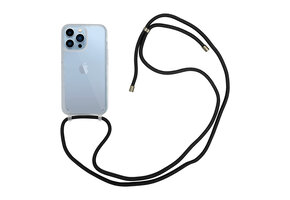 Høyde - iPhone 13 Pro - Telefoonhoes met koord - Transparant