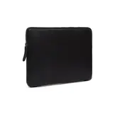 Clinton lederen laptop hoes voor 14 inch laptops - Zwart