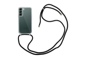 Høyde - Samsung Galaxy S22 - Telefoonhoes met koord - Transparant