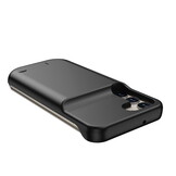 Samsung Galaxy S23 Plus Powerbank hoesje 6000 mAh hoes - Zwart