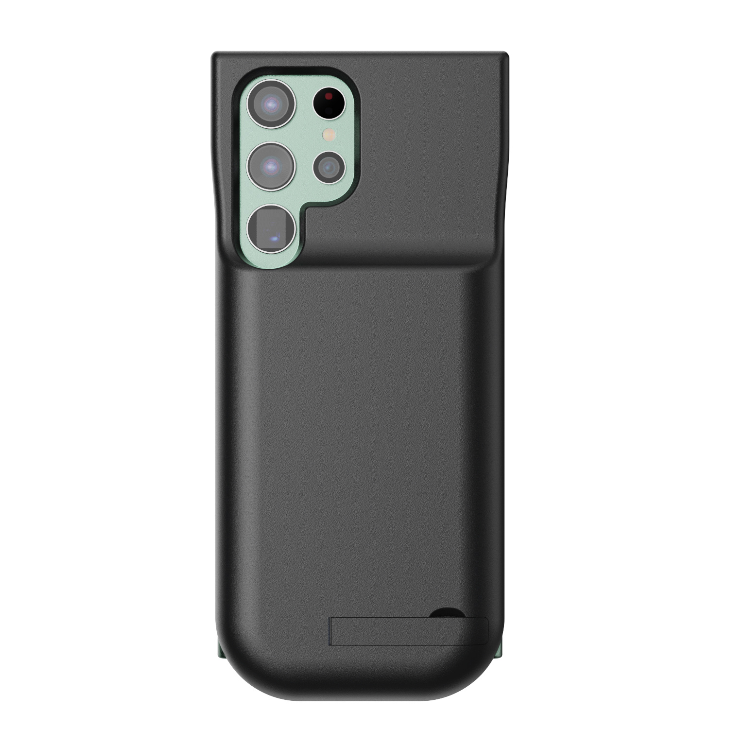 Samsung Galaxy S23 Ultra Powerbank hoesje 6000 mAh hoes - Zwart