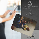 Kobo Aura H20 Edition 1 hoes (6.8 inch) Vegan Saffiano leren sleep cover - Vermeer Melkmeisje