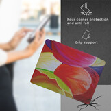 Kobo Aura H20 Edition 1 hoes (6.8 inch) Vegan Saffiano leren sleep cover - Tulpen