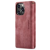 iPhone 14 Pro Max  Portemonnee hoes - Rood