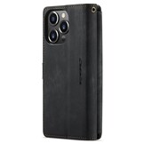 iPhone 14 Pro Max  Portemonnee hoes - Zwart