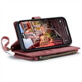 iPhone 14 Pro  Portemonnee hoes - Rood