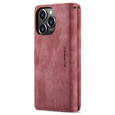iPhone 14 Pro  Portemonnee hoes - Rood