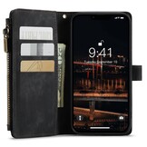 iPhone 14 Plus  Portemonnee hoes - Zwart