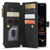 iPhone 14 Plus  Portemonnee hoes - Zwart