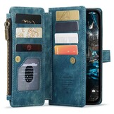 iPhone 14 Plus Portemonnee hoes - Blauw