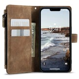 iPhone 14  Portemonnee hoes - Bruin