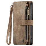 iPhone 14  Portemonnee hoes - Bruin