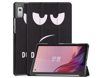 Lunso - Lenovo Tab M9 (9 inch) - Tri-Fold Bookcase hoes - Don't Touch