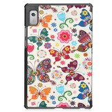 Lenovo Tab M9 (9 inch) Tri-Fold Bookcase hoes - Vlinders