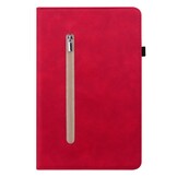 Lenovo Tab M9 (9 inch) Luxe Bookcase hoes - Rood